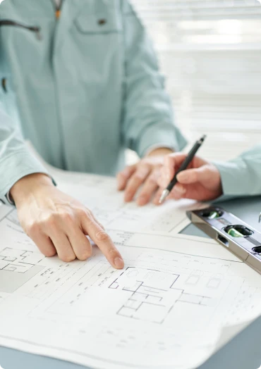 鋼構造物施工図作成のイメージ写真